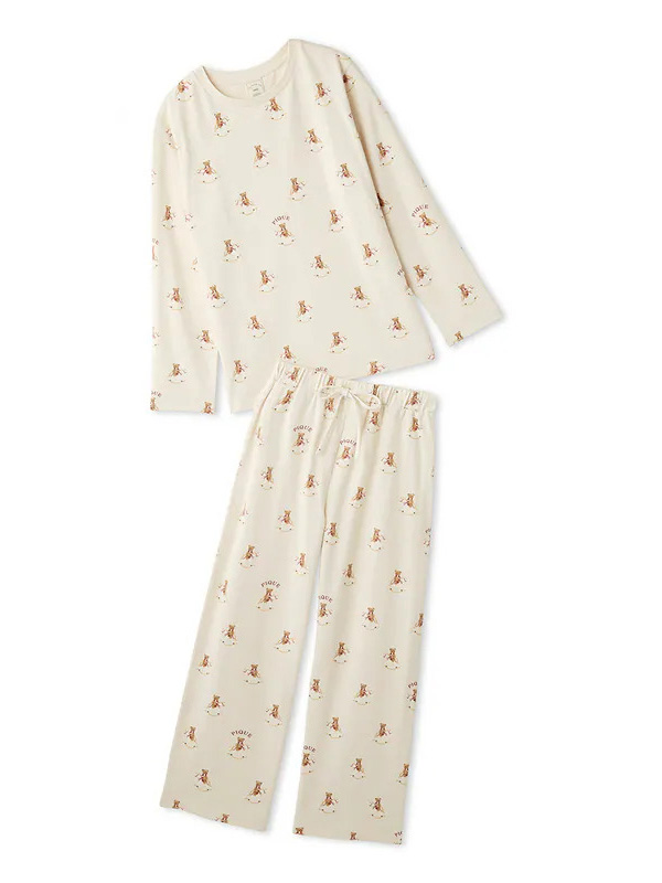 木馬小熊印花上衣&長褲 SET PWCT255318