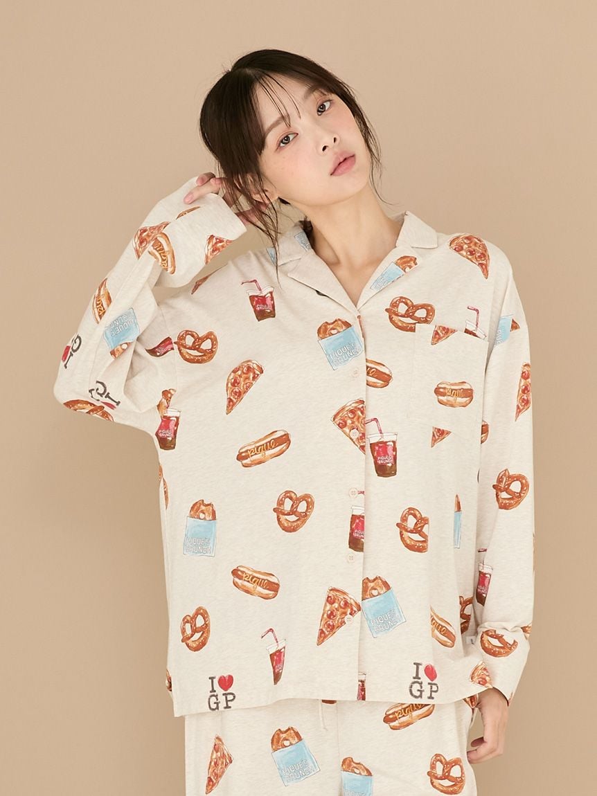 NY Brunch印花襯衫 PWCT261281