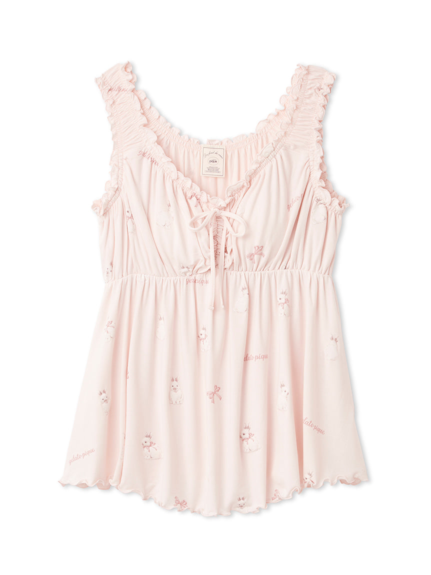 兔子印花罩杯式背心 PWCT261291