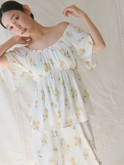 【母親節】花卉印花上衣 PWCT262326