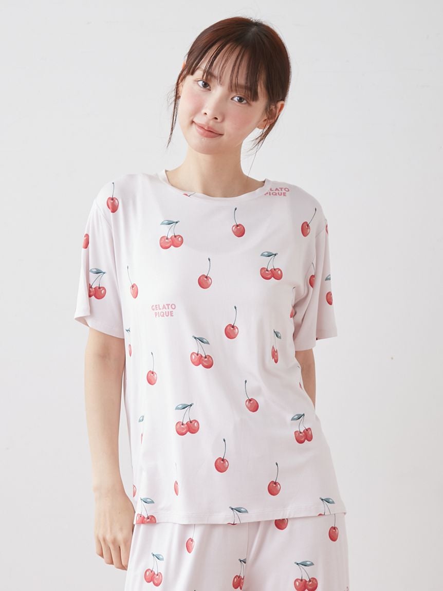 【接觸涼感】三款水果印花T-Shirt PWCT262333