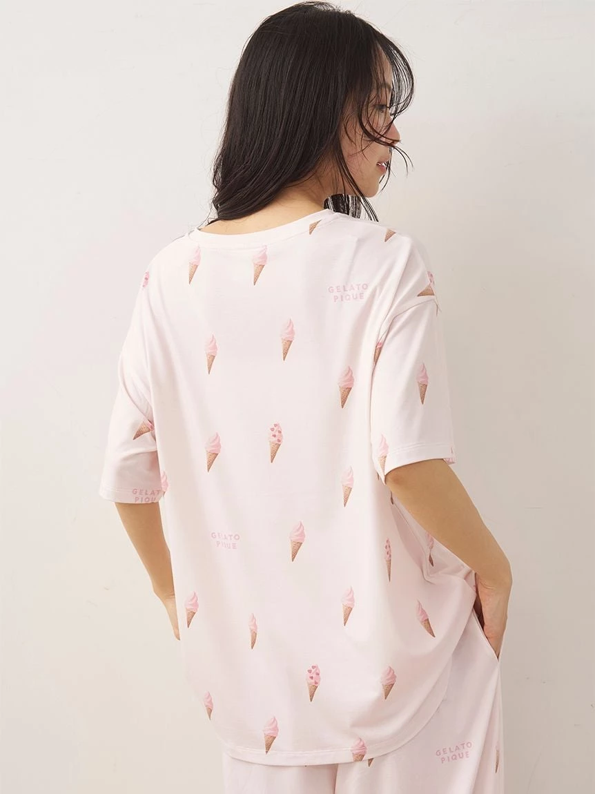 霜淇淋印花T-shirt PWCT264226
