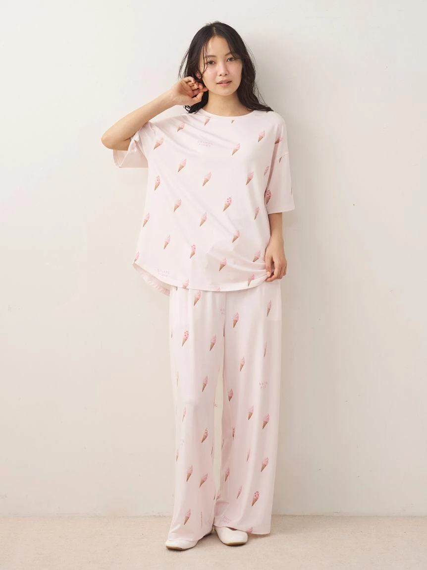 霜淇淋印花T-shirt PWCT264226