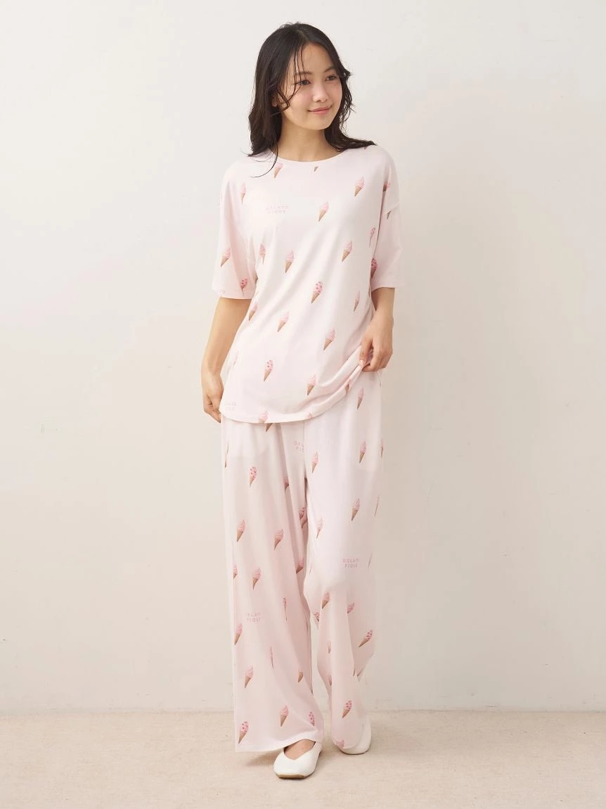 霜淇淋印花T-shirt PWCT264226