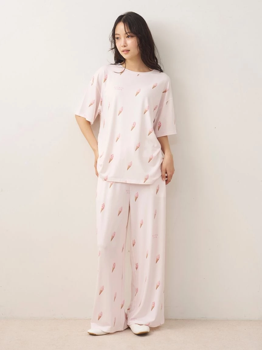 霜淇淋印花T-shirt PWCT264226