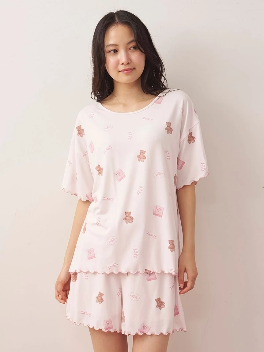 Pique禮盒小熊圖案T-Shirt PWCT264249