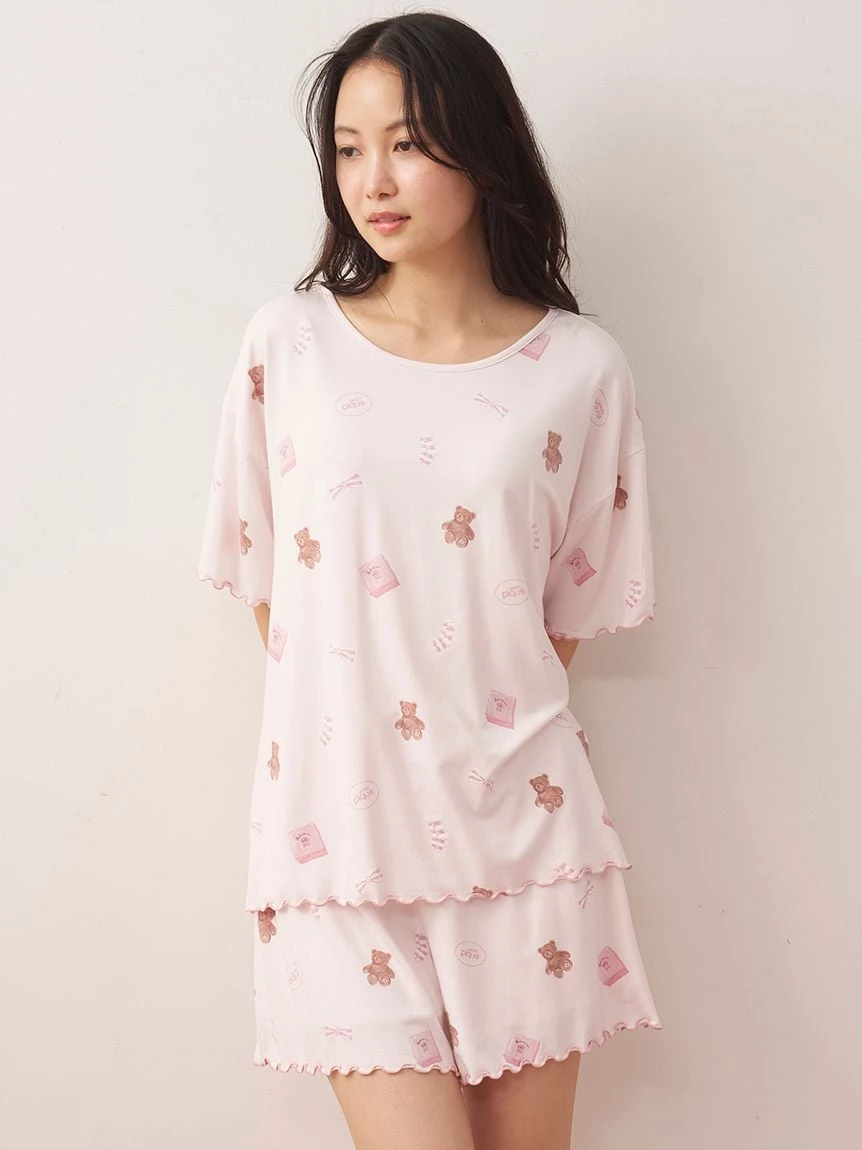 Pique禮盒小熊圖案T-Shirt PWCT264249