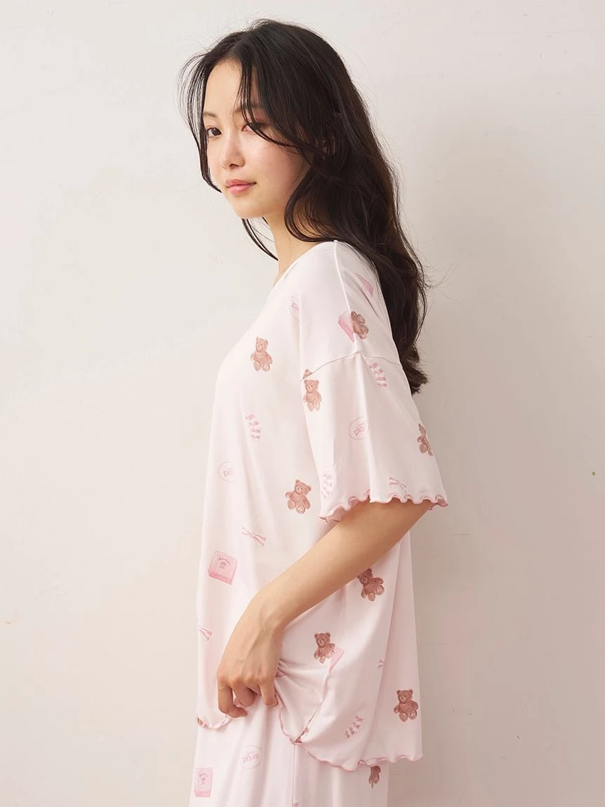 Pique禮盒小熊圖案T-Shirt PWCT264249