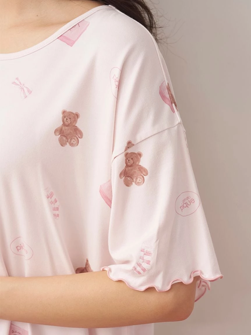 Pique禮盒小熊圖案T-Shirt PWCT264249