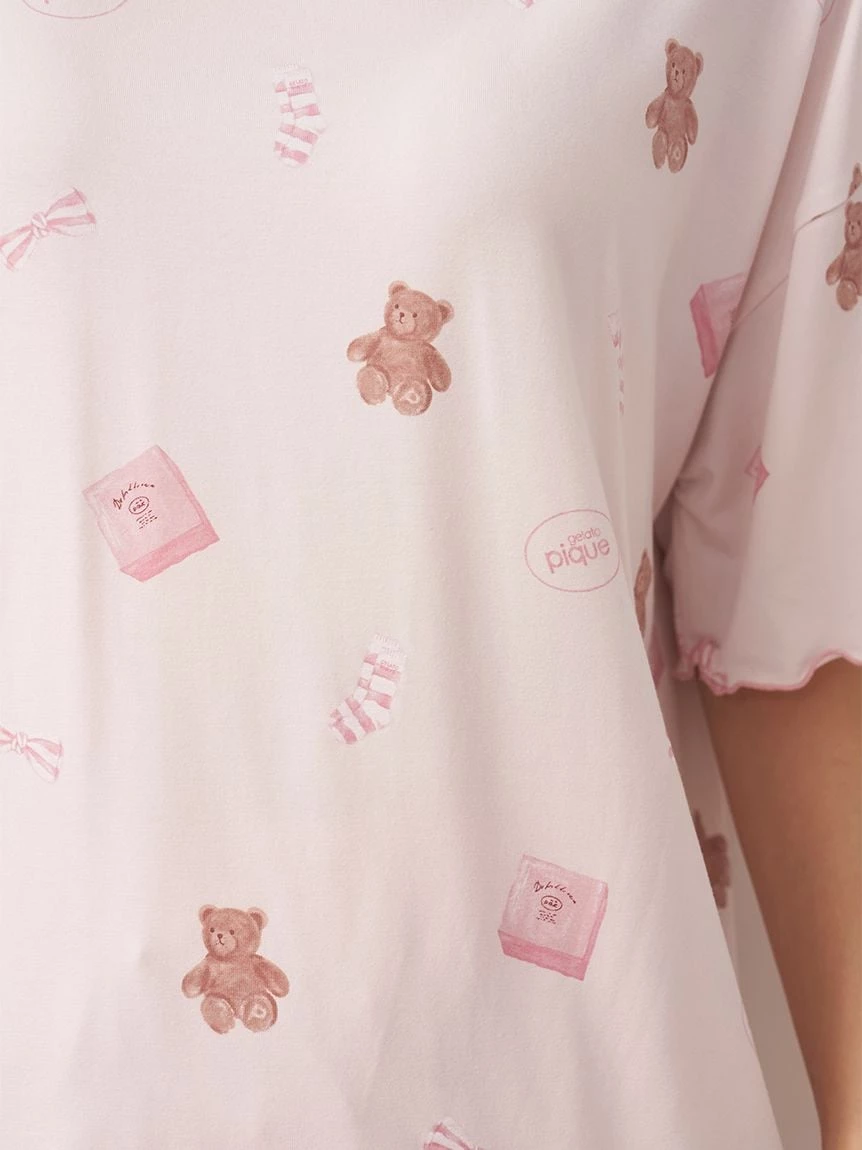 Pique禮盒小熊圖案T-Shirt PWCT264249