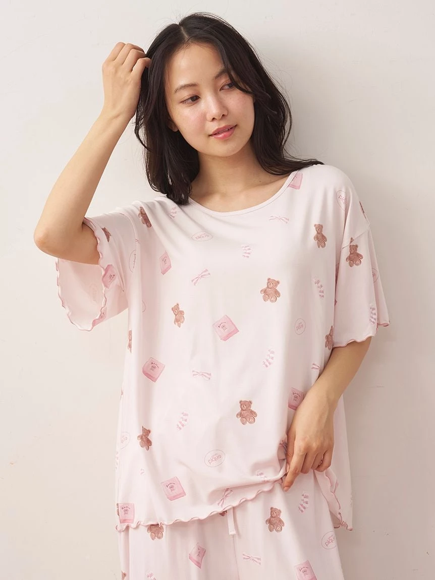 Pique禮盒小熊圖案T-Shirt PWCT264249
