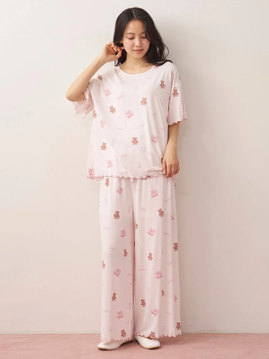Pique禮盒小熊圖案T-Shirt PWCT264249
