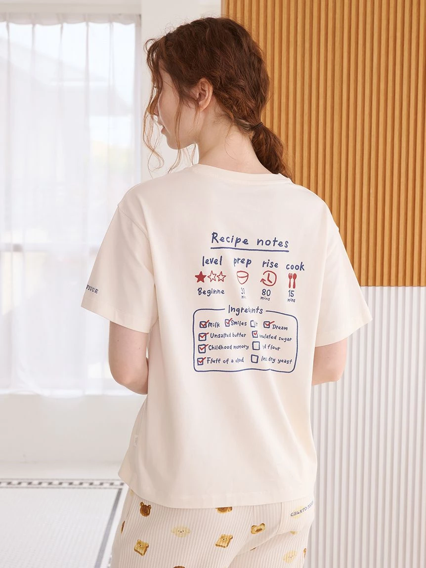 動物麵包圖案T-shirt PWCT264333