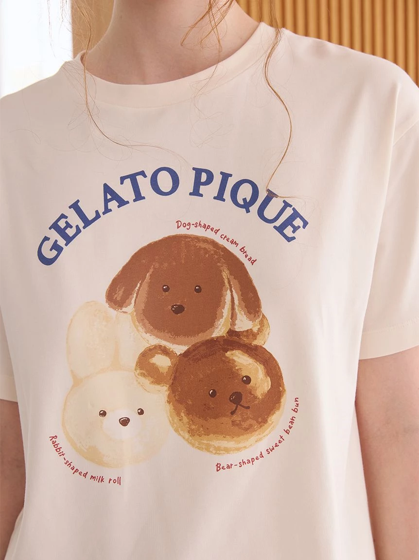 動物麵包圖案T-shirt PWCT264333