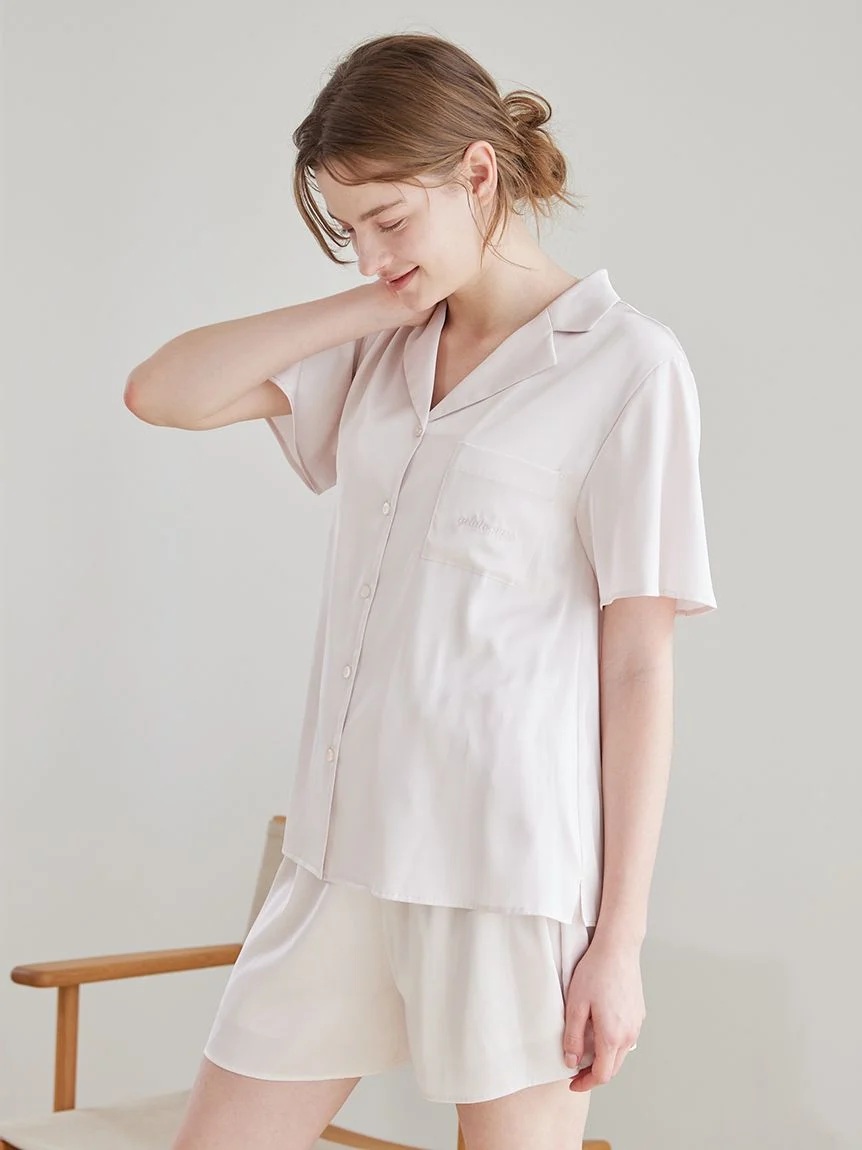 緞面襯衫 PWFT261288