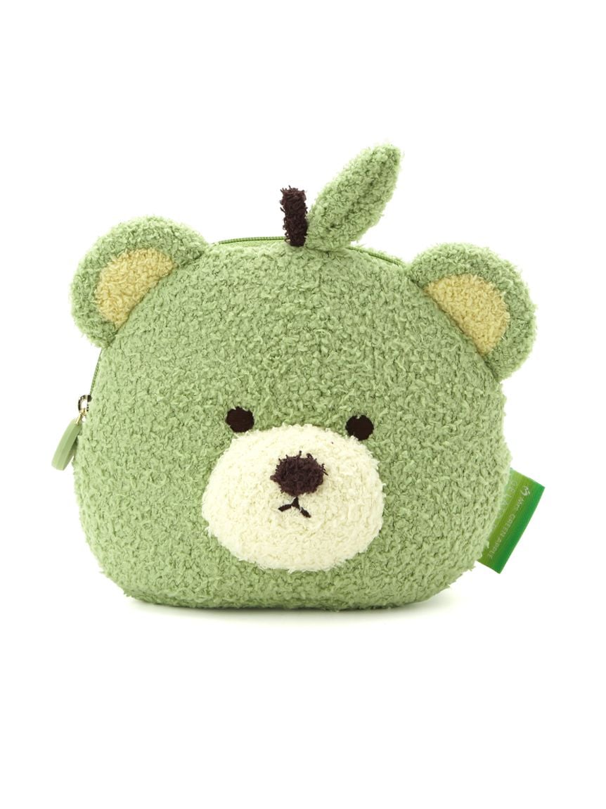 【Mrs. GREEN APPLE】熊熊收納包 PWGB265519-GRN