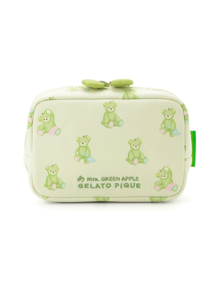 【Mrs. GREEN APPLE】滿版印花收納包 PWGB265525