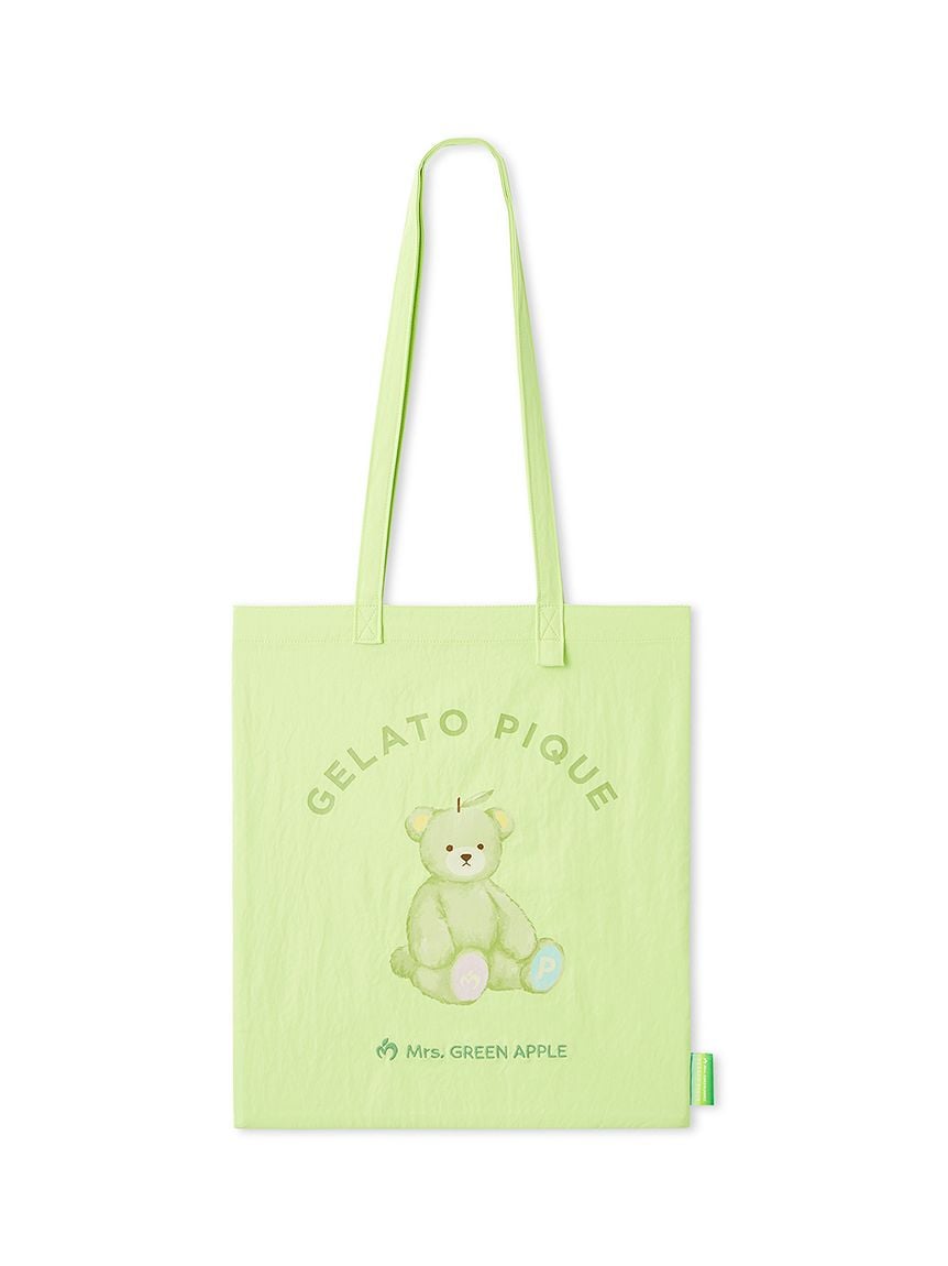 【Mrs. GREEN APPLE】單圖托特包 PWGB265526-GRN