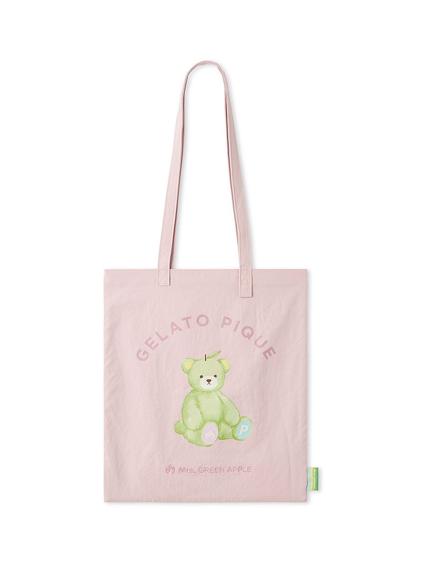 【Mrs. GREEN APPLE】單圖托特包 PWGB265526-PNK