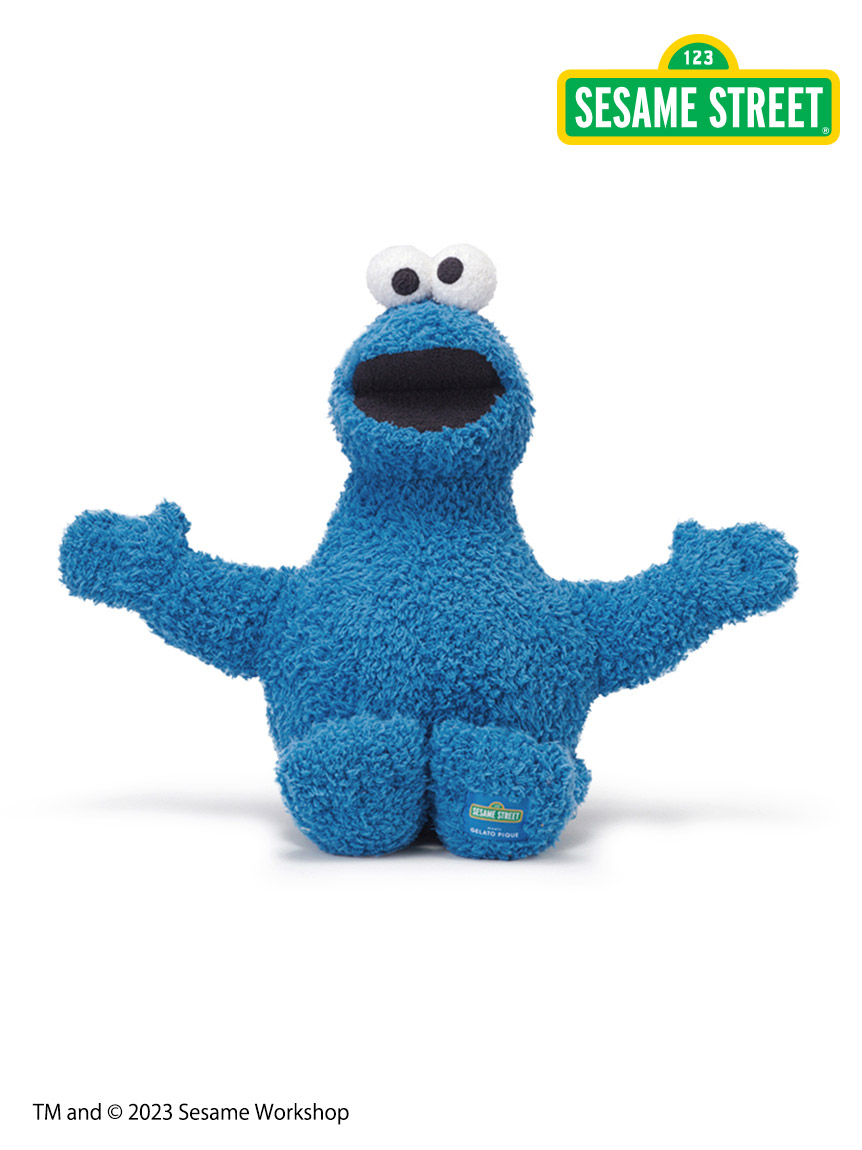 【SESAME STREET】GELATO Cookie Monster 玩偶 PWGG235506