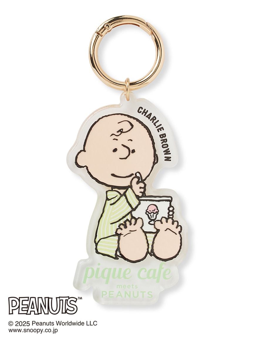 【PEANUTS】原創插畫壓克力鑰匙圈 PWGG259223