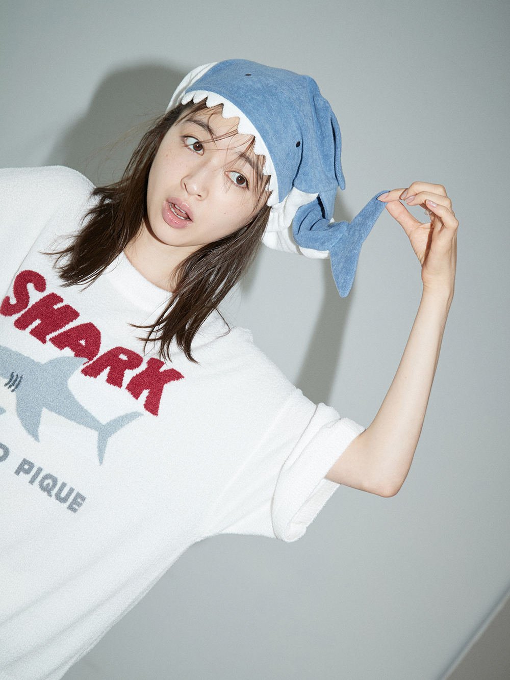 【COOL】SHARK 鯊魚造型毛巾帽