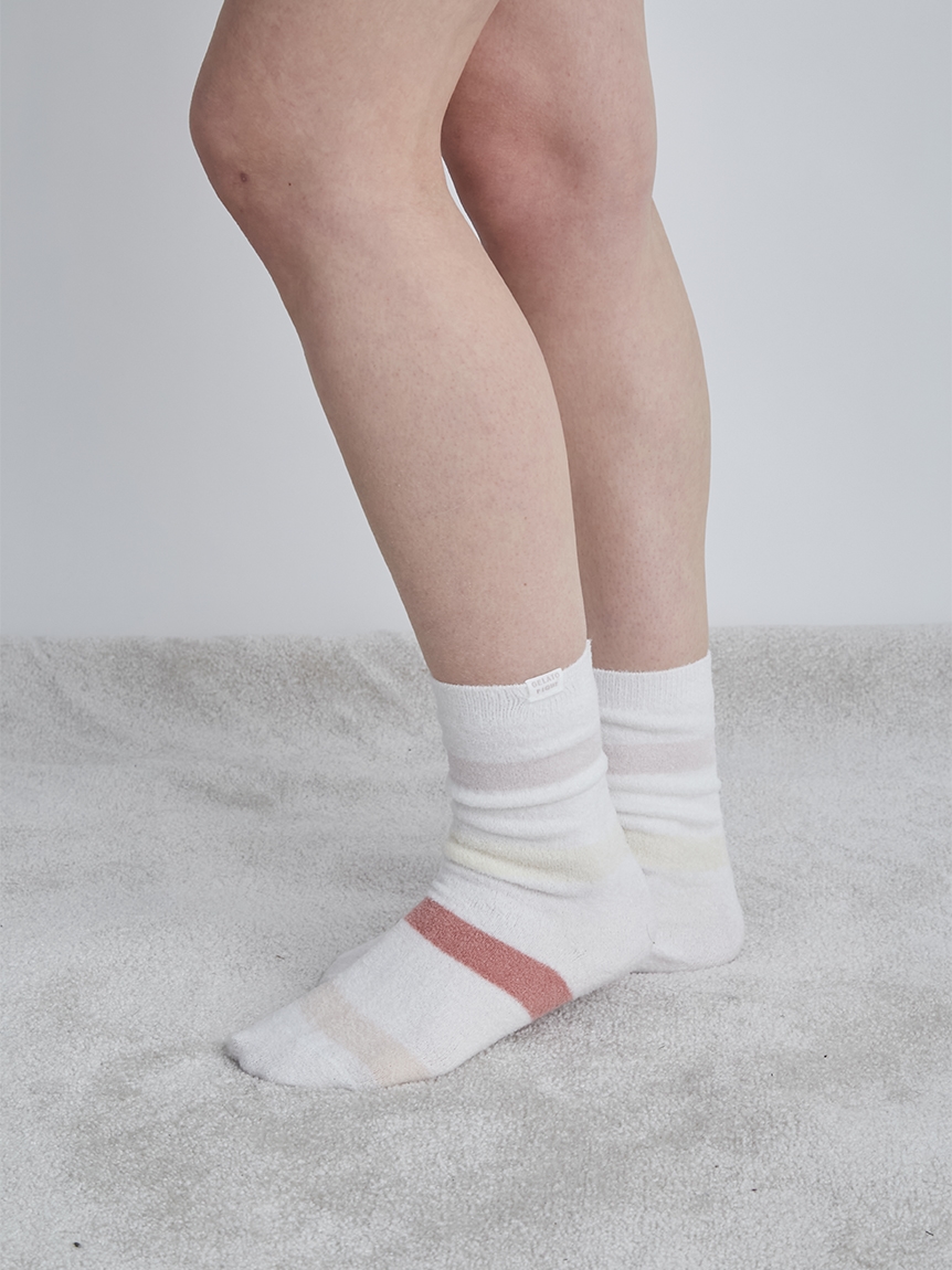 (預購) SMOOTHIE LITE 5色條紋襪