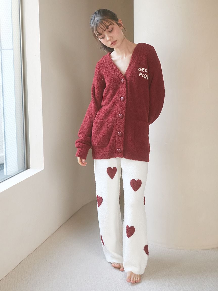 【Chocolat＆Framboise】BABY MOCO 愛心提花長褲 PWNP251029