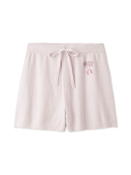 AIRY MOCO 熊貓提花短褲 PWNP251095-PNK