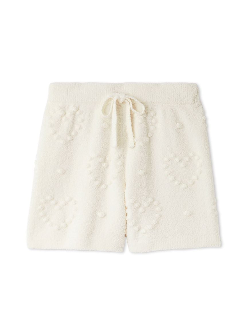 心形圖案針織短褲 PWNP255031