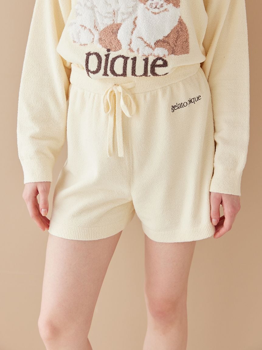 AIRY MOCO刺繡LOGO短褲 PWNP261034