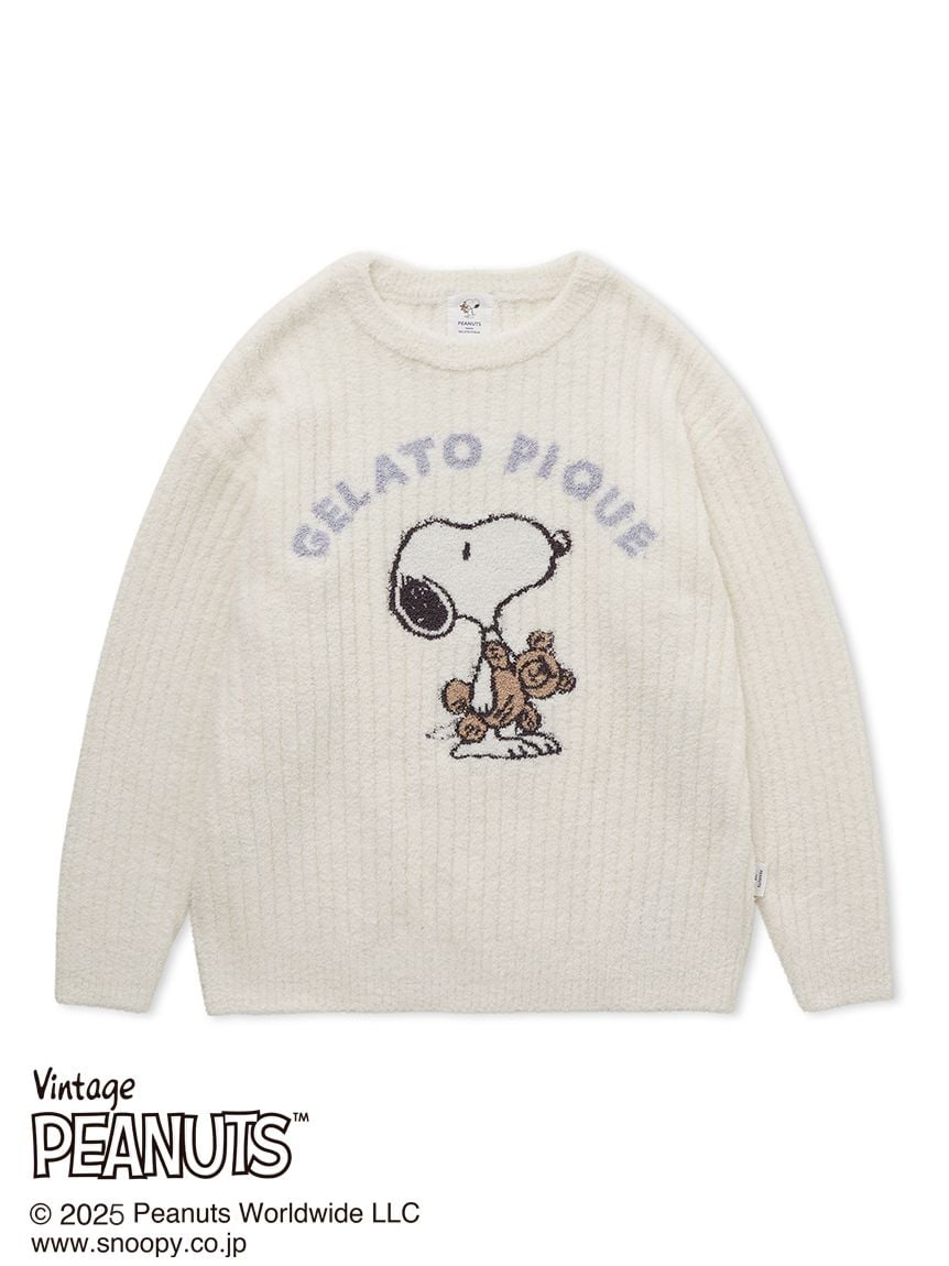 【PEANUTS】SNOOPY×BEAR 提花休閒上衣 PWNT251030-OWHT