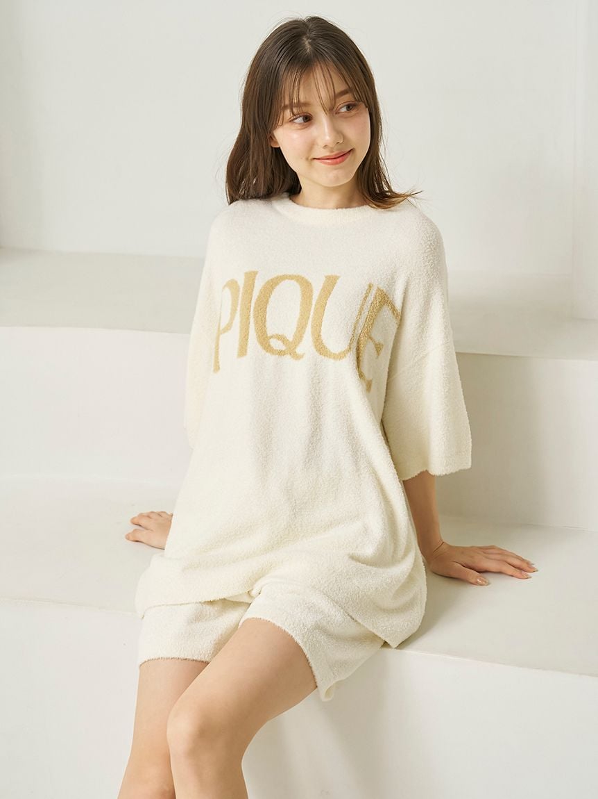 SMOOTHIE GELATO提花上衣&短褲 SET PWNT252023