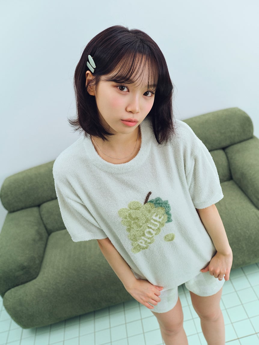 水果提花上衣 PWNT252031