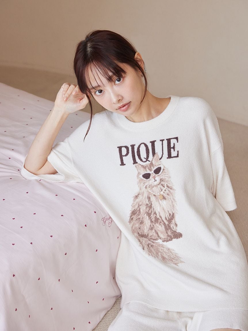 CATS&DOGS提花休閒上衣 PWNT262033