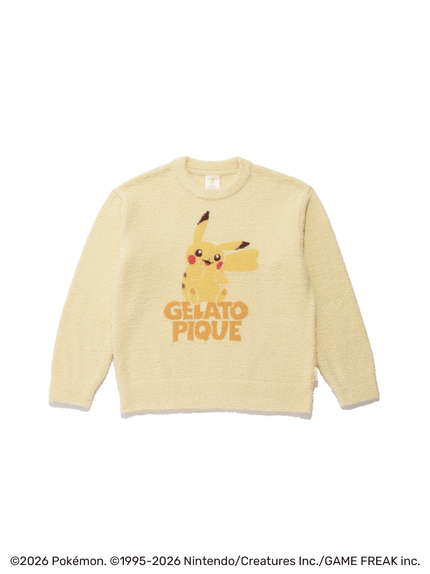 【Pokémon】BABY MOCO 提花上衣＆長褲SET PWNT264002