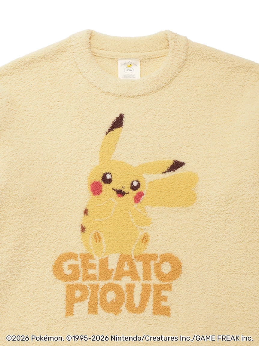 【Pokémon】BABY MOCO 提花上衣＆長褲SET PWNT264002