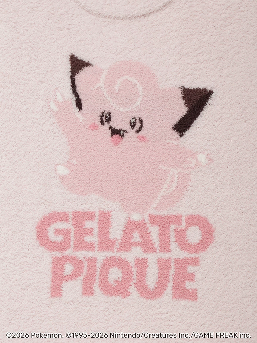 【Pokémon】BABY MOCO 提花上衣＆長褲SET PWNT264002