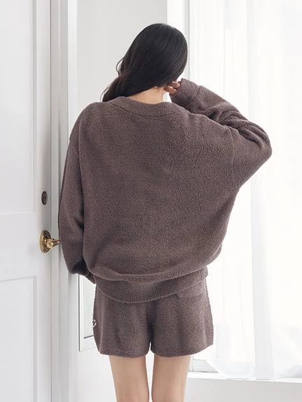 熊熊提花開襟衫 PWNT264101