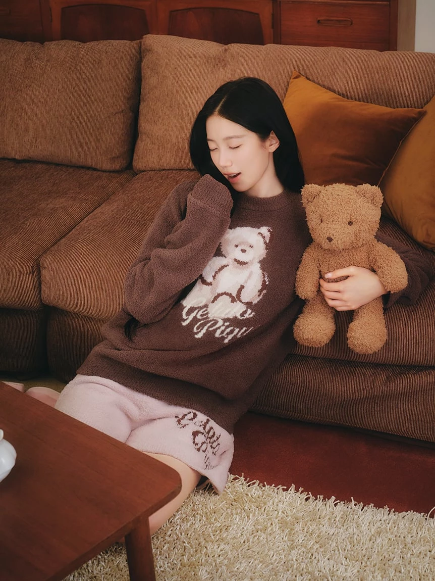 熊熊提花上衣 PWNT264102