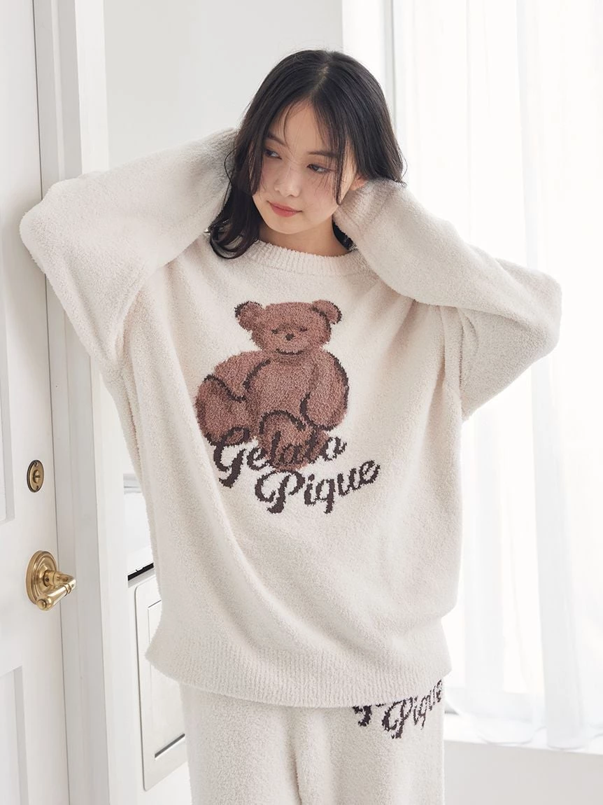 熊熊提花上衣 PWNT264102