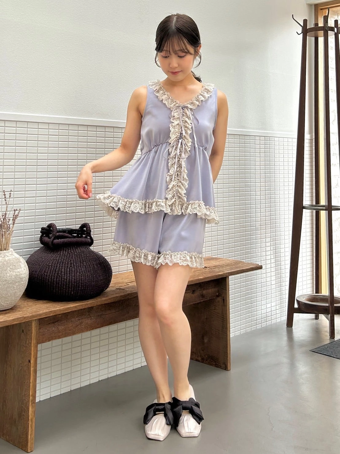 蕾絲滾邊SET SHCO264036