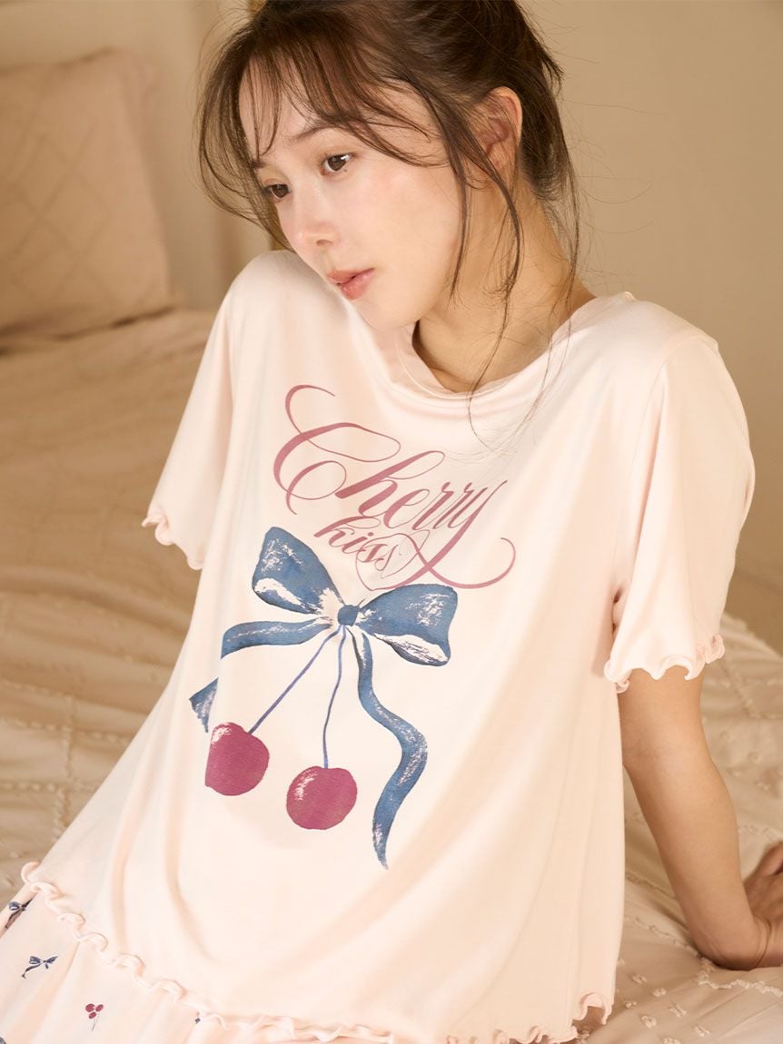 【接觸涼感】櫻桃系列T-shirt SHCT254125