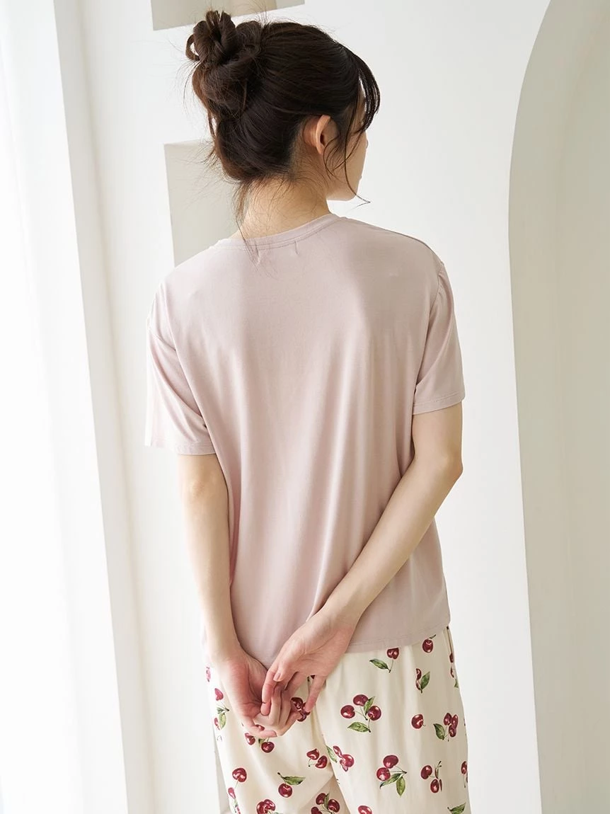 【Moilis】櫻桃圖案T-Shirt SHCT264040
