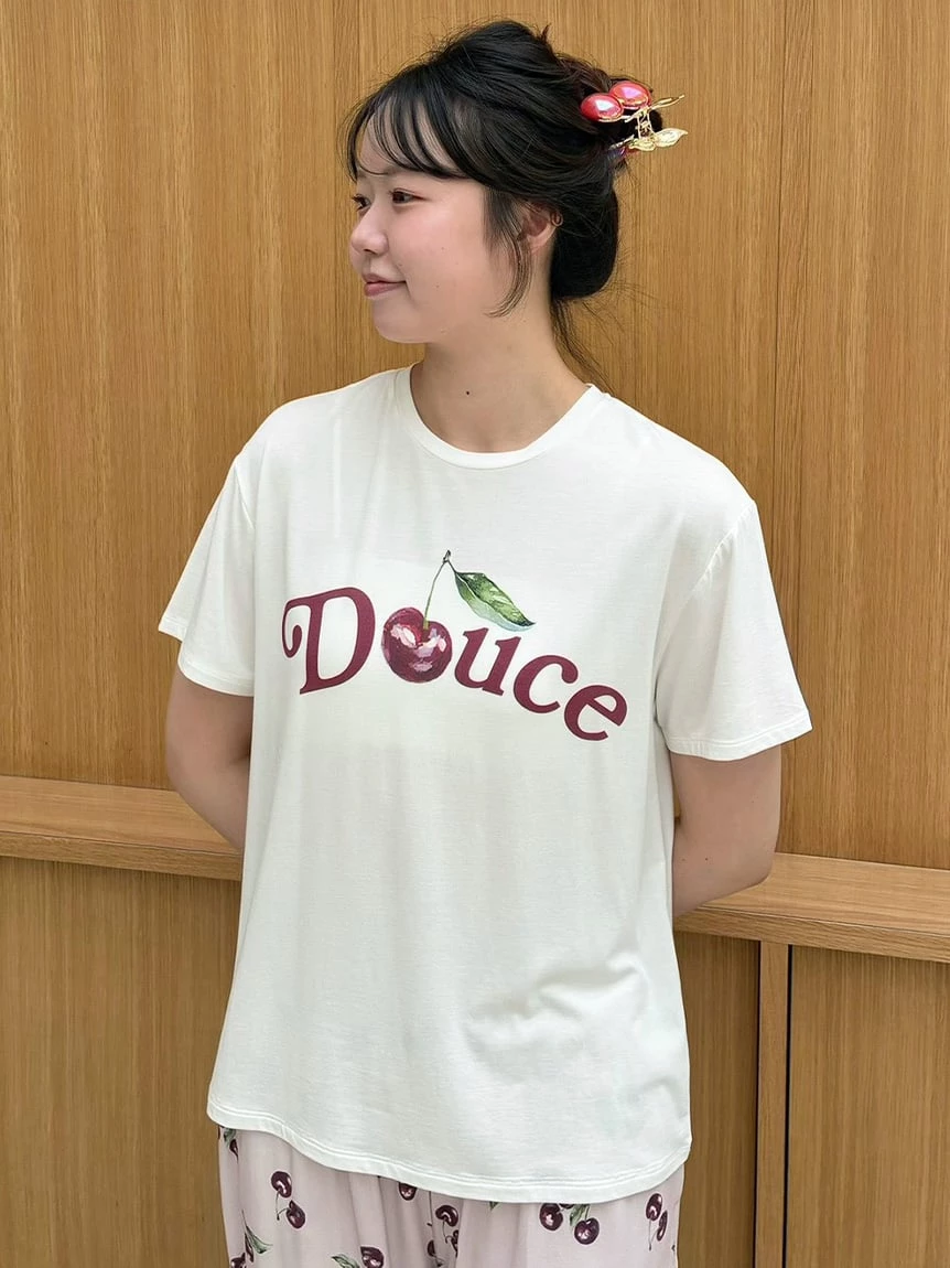 【Moilis】櫻桃圖案T-Shirt SHCT264040