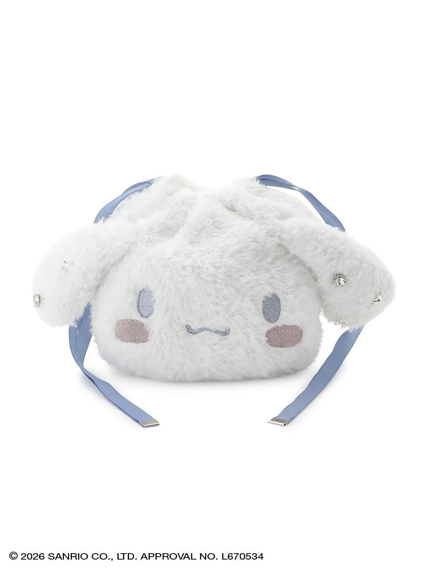 【WEB限定】【Cinnamoroll大耳狗】束口針織收納包SET SHGG264274