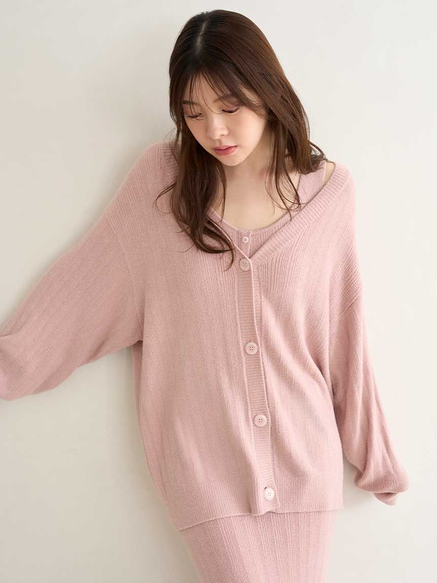 【Creamy Touch】針織開襟衫 SHNT255015