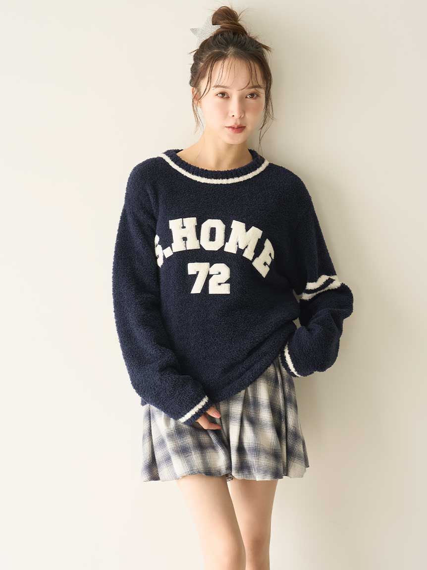 拼接設計針織上衣 SHNT255057