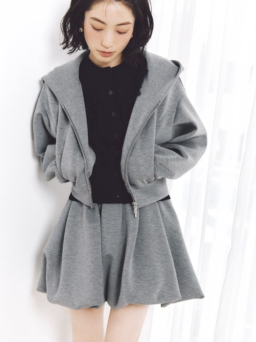 連帽上衣&泡泡短裙SET SWCO261161