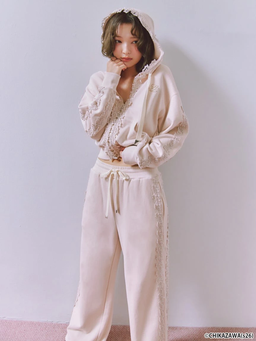 【SNIDEL×近沢レース店】聯名休閒長褲 SWCP264132